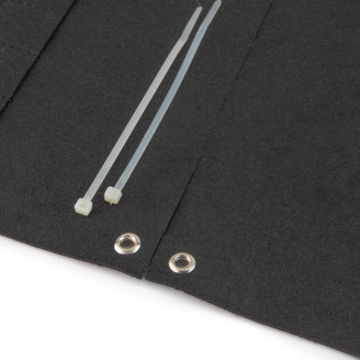 Supporto in Feltro per Pareti Verdi - Nero