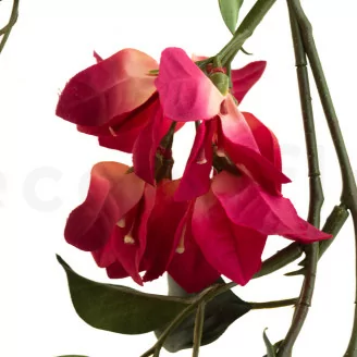 Guirlande de Bougainvillier artificielle Fuchsia - Ignifug&eacute;e