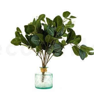 Fittonia Artificielle Ignifuge - Vert