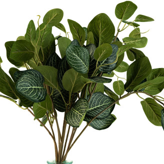 K&uuml;nstliche Fittonia Feuerbest&auml;ndig - Gr&uuml;n