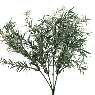 Fire-Retardant Artificial Asparagus - Grey-Green