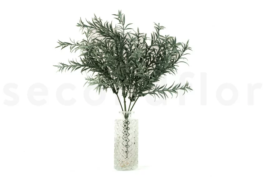 Asparagus artificiel Vert-Gris - Ignifug&eacute;