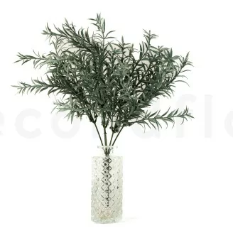 Asparagus artificiel Vert-Gris - Ignifug&eacute;