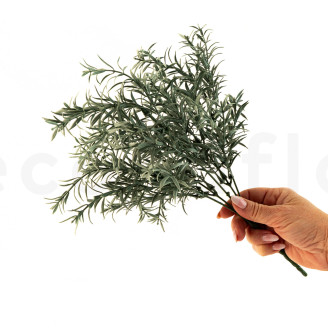 Fire-Retardant Artificial Asparagus - Grey-Green