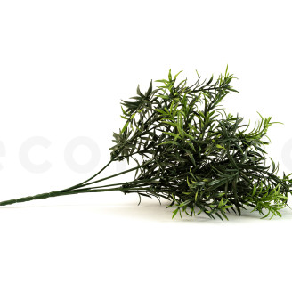 Fire-Retardant Artificial Asparagus - Green