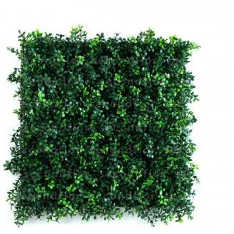 Plaque de Buis Artificiel - Vert Bicolore