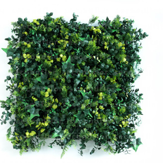 Fire-Retardant Artificial Foliage Panel - Two-Tone Green