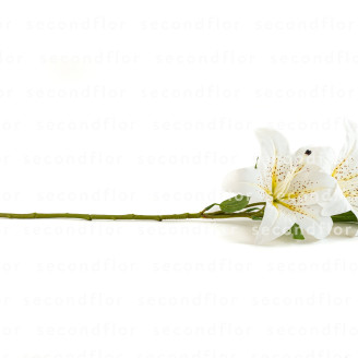 Lys G&eacute;ant Artificiel - Blanc