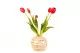 Ramo de Tulipanes artificiales Rosa 5