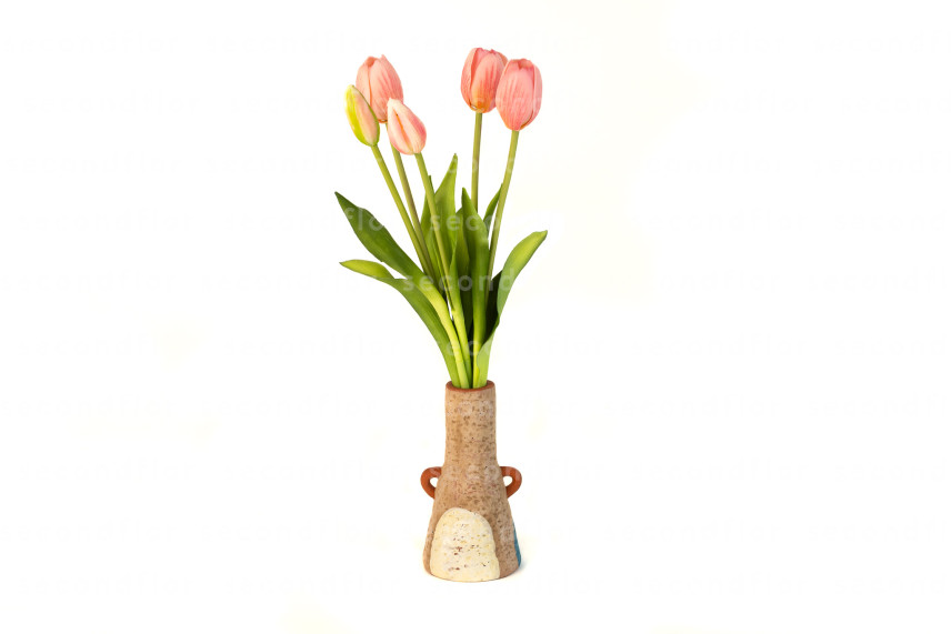 Artificial Tulip Bouquet - Light Pink