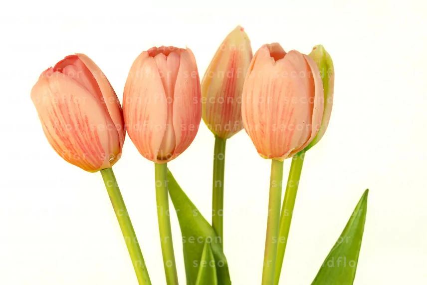 Bouquet di Tulipani Artificiali Rosa Chiaro