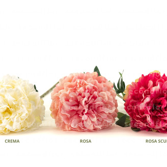 Artificial Giant Peony - Light Pink