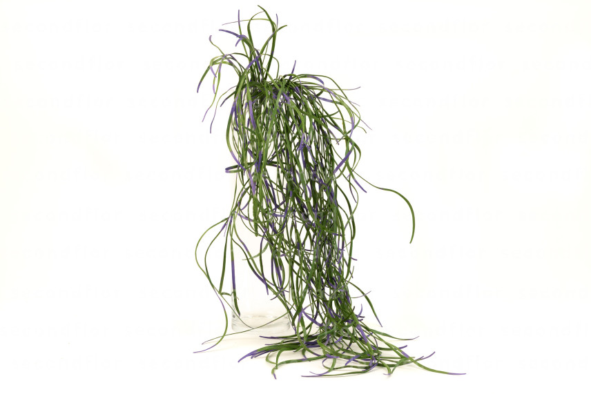 Colgante de Hierba Artificial Ign&iacute;fuga - Verde & Violeta