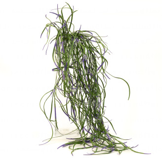 Colgante de Hierba Artificial Ign&iacute;fuga - Verde & Violeta