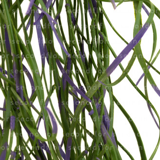 Chute d'Herbe Artificielle Ignifug&eacute;e - Vert & Violet