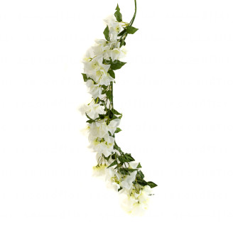 Pendente Artificiale di Bougainvillea - Bianco