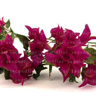 Artificial Hanging Bougainvillea - Fuchsia