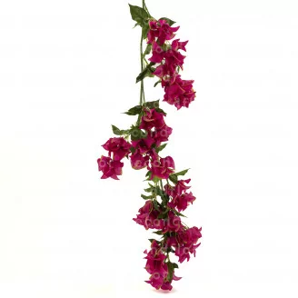 Artificial Hanging Bougainvillea - Fuchsia