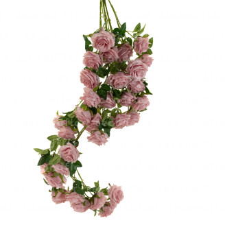 Pendente Artificiale di Rose - Rosa