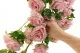 Rose artificiali Ricadenti Rosa 4