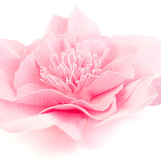 Camelia Gigante Artificial - 3 Unidades - Rosa