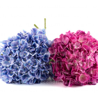 Hortensia G&eacute;ant Artificiel - Bleu