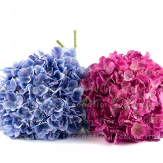Hortensia Gigante Artificial - Azul