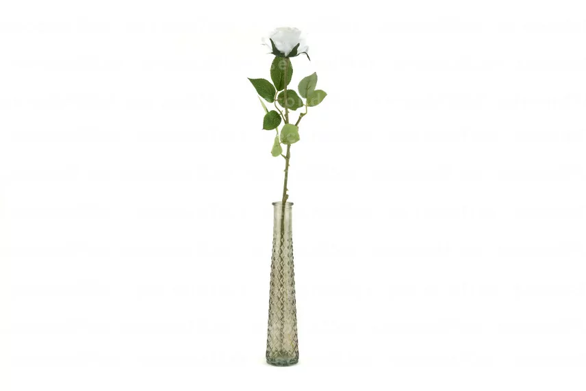 Artificial Rose - White