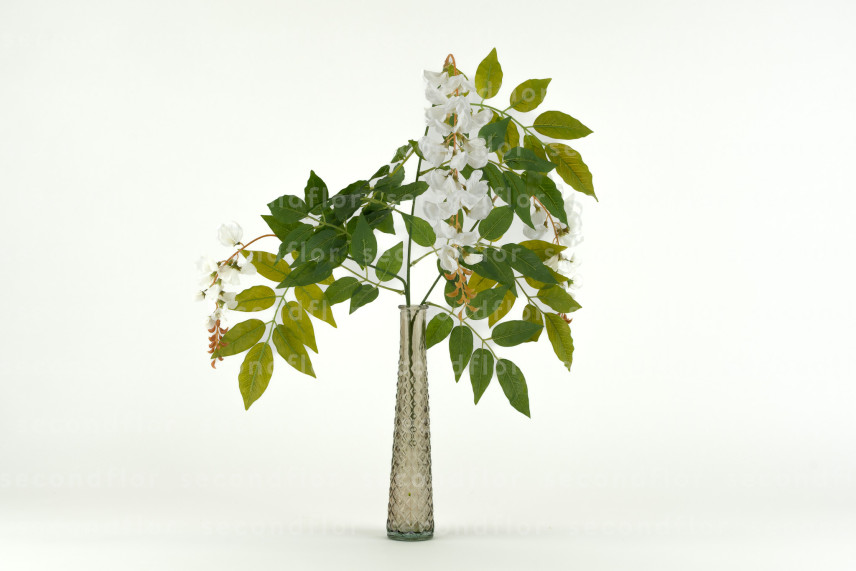 Artificial Wisteria - White