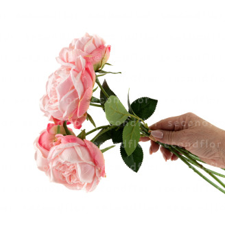 K&uuml;nstlicher Pfingstrosenstrau&szlig; - Rosa