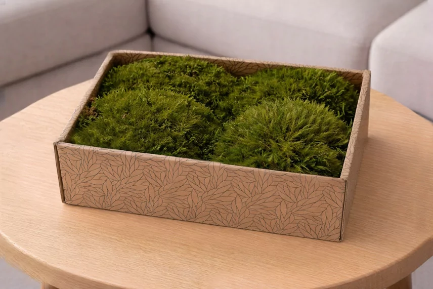 Mood Moss stabilizzato - Creabox M - Nature Green