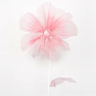 Amapola Gigante artificial Rosa