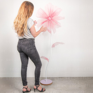 Giant Artificial Poppy - Pink