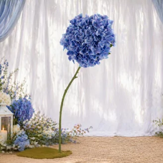 Hortensia G&eacute;ant artificiel Bleu