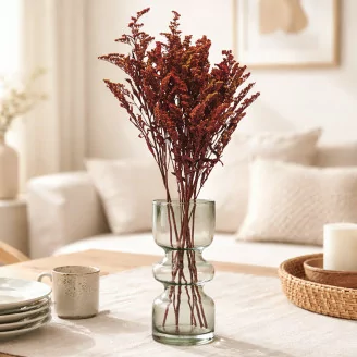 Solidago Stabilizzato - Mazzo - Rosso