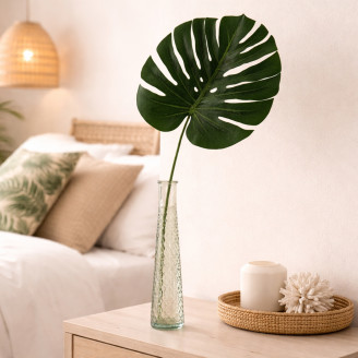 Monstera Artificielle Ignifug&eacute;e - Vert