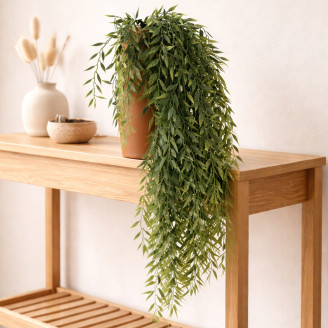 Colgante de Mini Bamb&uacute; Artificial Ign&iacute;fuga - Verde