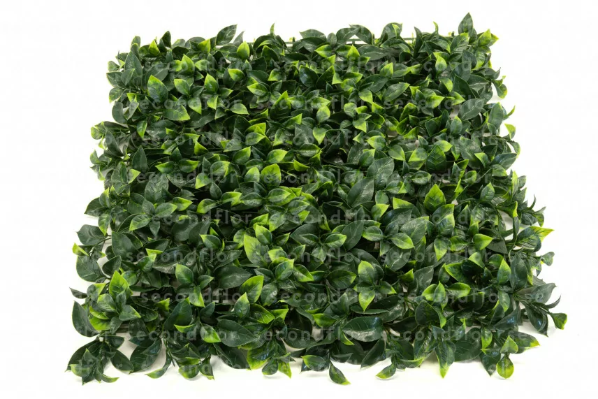 Artificial Foliage Panel Two-Tone Green