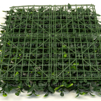 Panel de Follaje Artificial - Verde Bicolor
