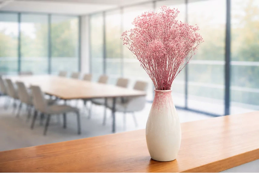 Schleierkraut Konserviert - Pastel Pink