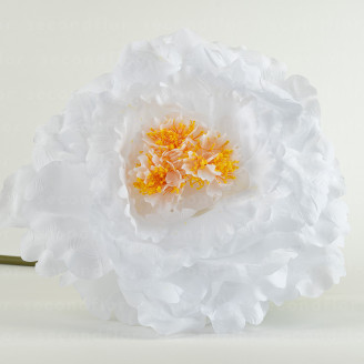 Pivoine Artificielle G&eacute;ante Blanche