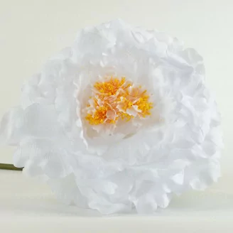 Pivoine G&eacute;ante artificielle Blanche