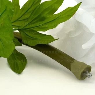 Artificial Giant Peony White
