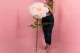 Artificial Giant Peony Pink 1