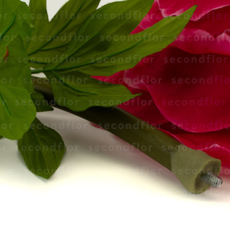 Peonia Artificiale Gigante Fucsia