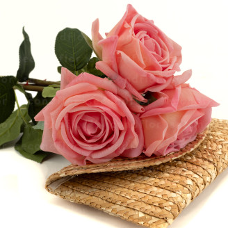 Rosa Artificiale Tatto Naturale