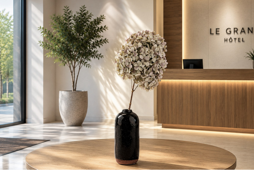 Preserved Peegee Hydrangea - Oregano Purple