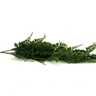 Hanging artificial Adiantum Fern - Fire Retardant