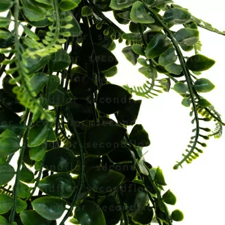 Hanging artificial adiantum fern - Fire-Retardant