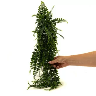 Hanging artificial Adiantum Fern - Fire Retardant
